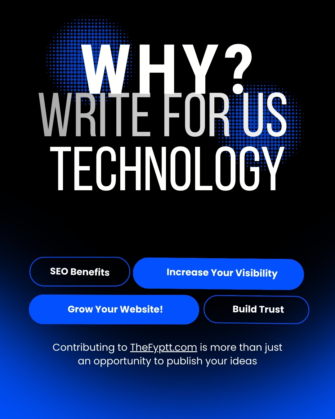 Writer working on technology blog