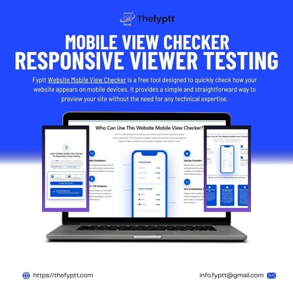 Fyptt Website Mobile View Checker