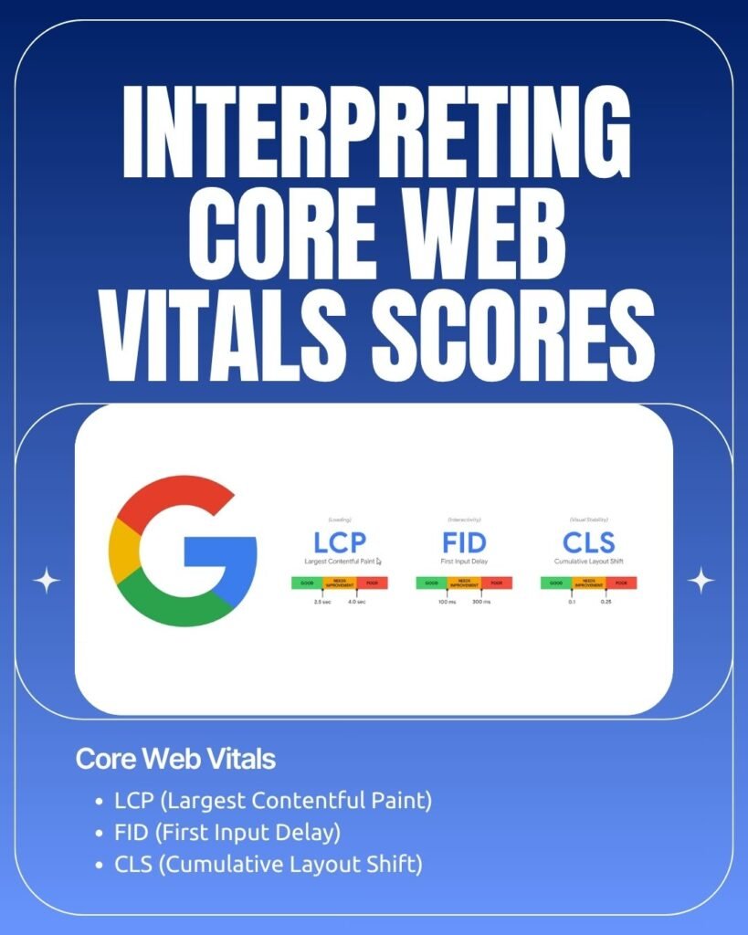 Interpreting Core Web Vitals Scores